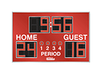 8'0" x 5'0" Multi-Sport Scoreboard w/1234 Indicators