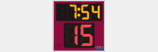 2'8" x 2'8" Shot Clock with Game Timer