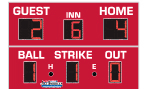 8'5" x 12'0" Baseball Scoreboard