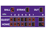 8'0" x 16'0" Line Score Baseball Scoreboard