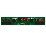 3'0"x16'6" Hockey Scoreboard