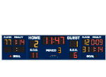 4'0"x 16'6" Indoor Hockey Scoreboard